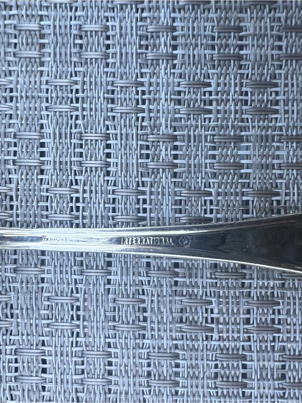Vintage International Silverplate MCM “Manhattan” – 8 Tsp – Mid-Century Modern
